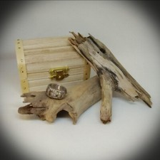 Size 5 Greek Key Design Ring, 925 Silver