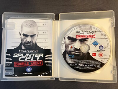 Tom Clancy's Splinter Cell: Double Agent (Sony PlayStation 3, PS3)