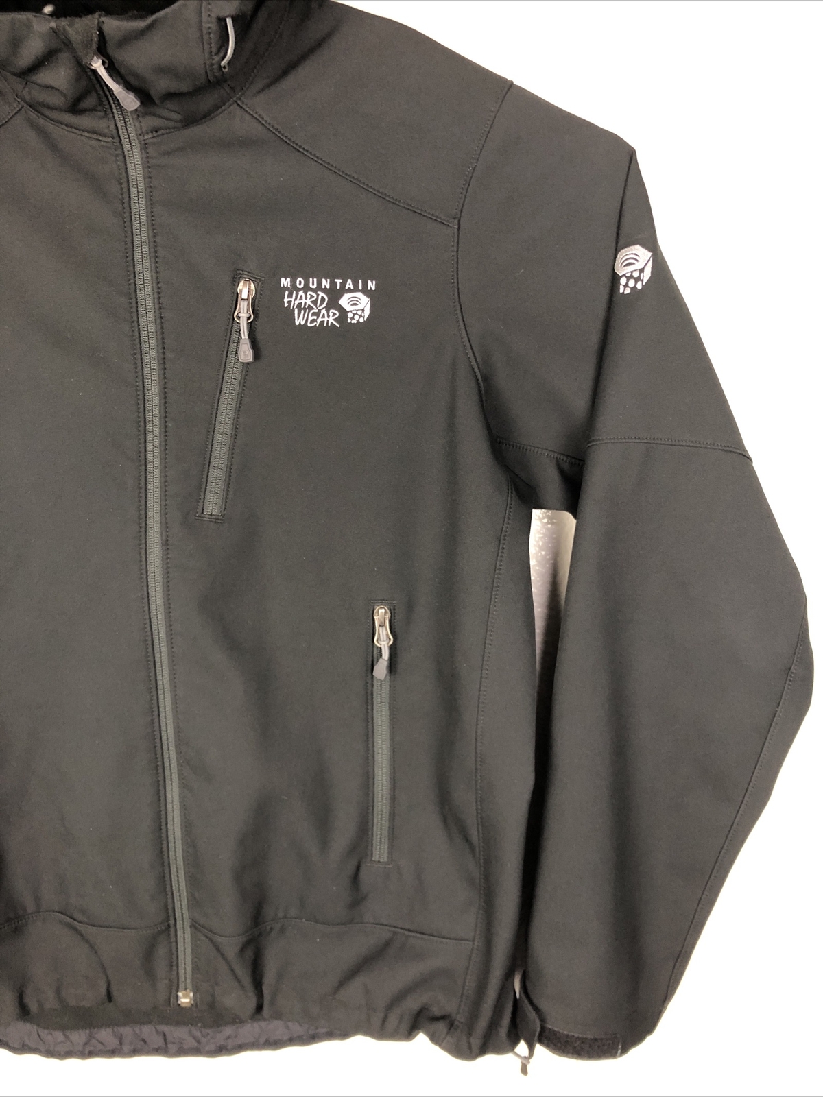 Mountain Hardwear Principia Soft Shell Jacket Men’s Large Black Fleece