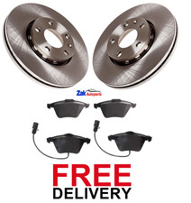 FOR AUDI A4 B6 1.9 TDI (2001-2005) FRONT BRAKE DISCS AND PADS SET * BRAND NEW*