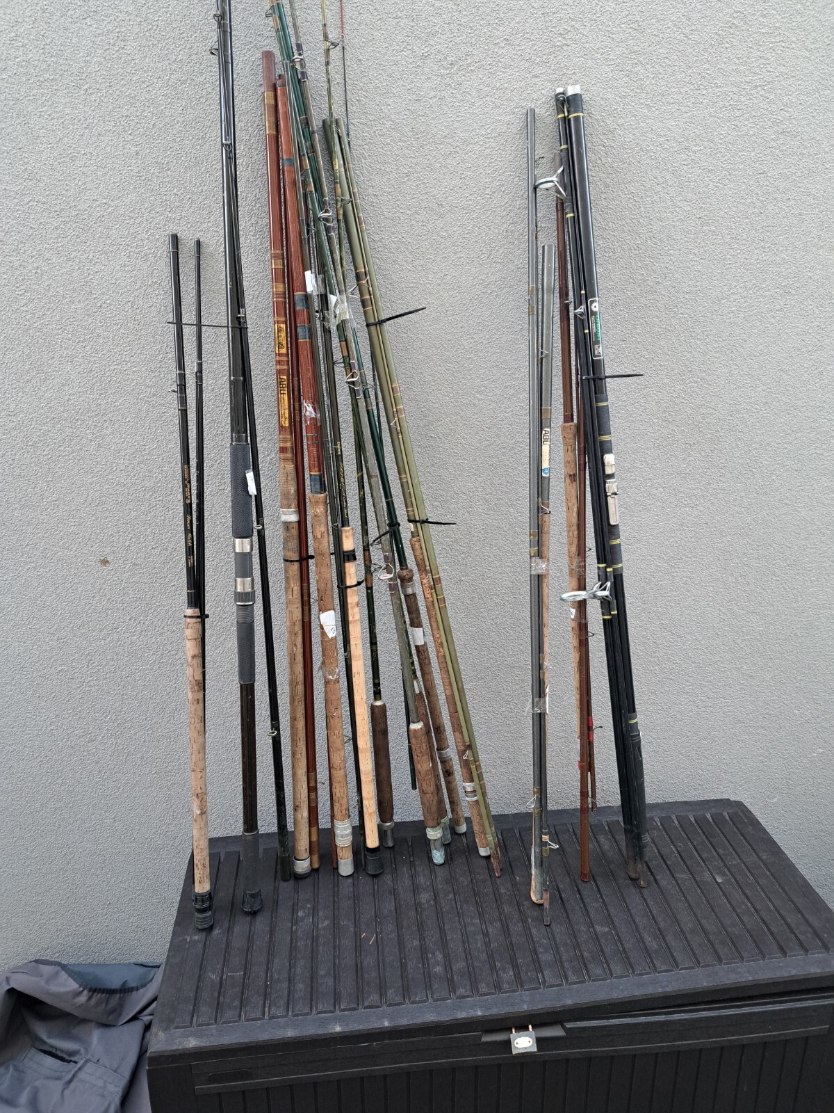 VINTAGE USED FISHING RODS eBay