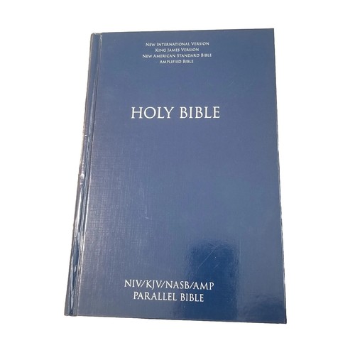 NIV, KJV, NASB, Amplified, Classic Comparative Parallel Bible