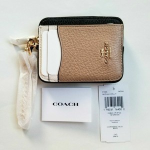coach card holder womens