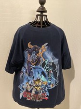 Vintage 1996 Yugioh Enter the Shadow Realm Shirt GLITTER PRINT SIZE Small Rare