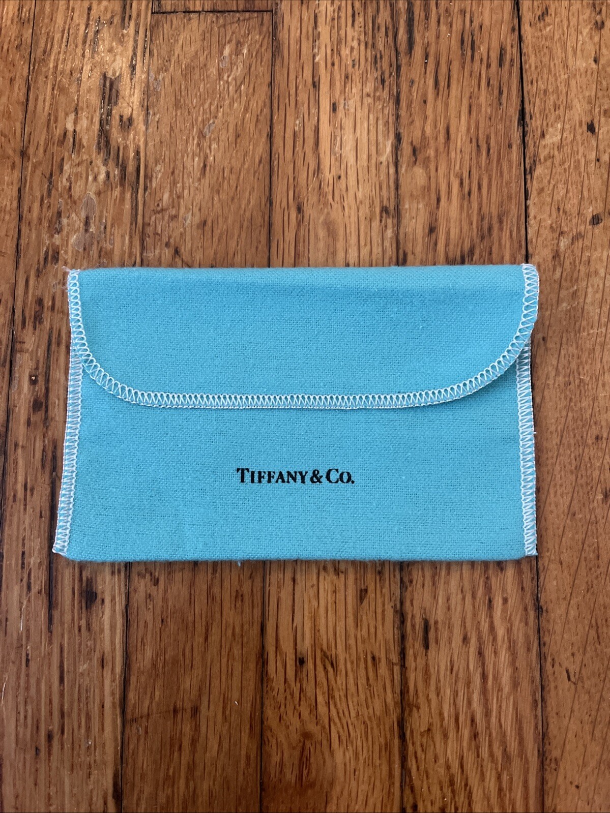 Tiffany & Co 5-Piece 5x3 Inch Foldover Pouch Set