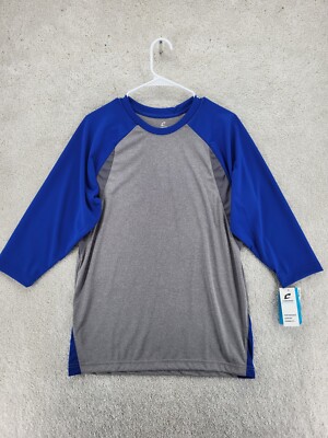 Champro Dri-Gear Active Pullover Men's M 40'' chest Heathered 3/4 Sleeve New