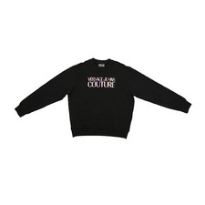 Versace Jeans Couture Institutional Logo Sweatshirt Black Size 2XL 3201