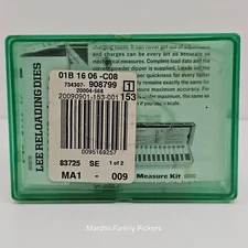 Lee .308 Win Two Reloading Die Set 308-c9 308-W Used In Case