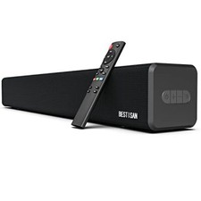 Bestisan 2.1 Channel 100watt Sound Bar, Soundbar With Built In Subwoofer Blue...