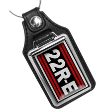 1983-1997 Toyota Engine 22R-E Emblem Design Key Chain Key Fob Key Ring 