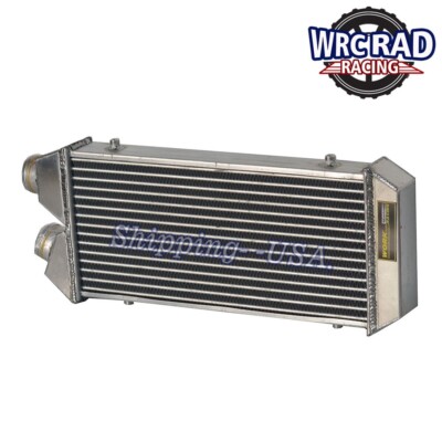 Universal Alu Intercooler 25x11x3'' Front Mount 2.5'' Inlet & Outlet Same One Side