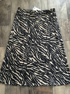 zebra skirt h&m