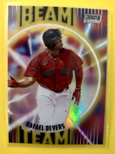 Rafael Devers 2022 Topps Stadium Club Chrome #BT-18, Beam Team, Boston Red Sox
