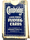 CAMBRIDGE ABRAHAM & STRAUS LINEN FINISH PLAYING CARDS FAST FREE SHIPPING — photo 5