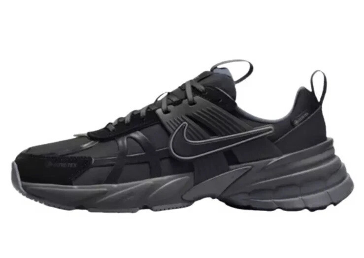 靴 Nike Women's V2K Run GORE-TEX US7.5 Women's Nike V2K Run Gore-Tex Running Shoes Triple Black
