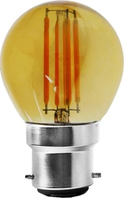 LAMPESECOENERGIE Ampoule Led Filament Culot B22 forme G45 4 Watt