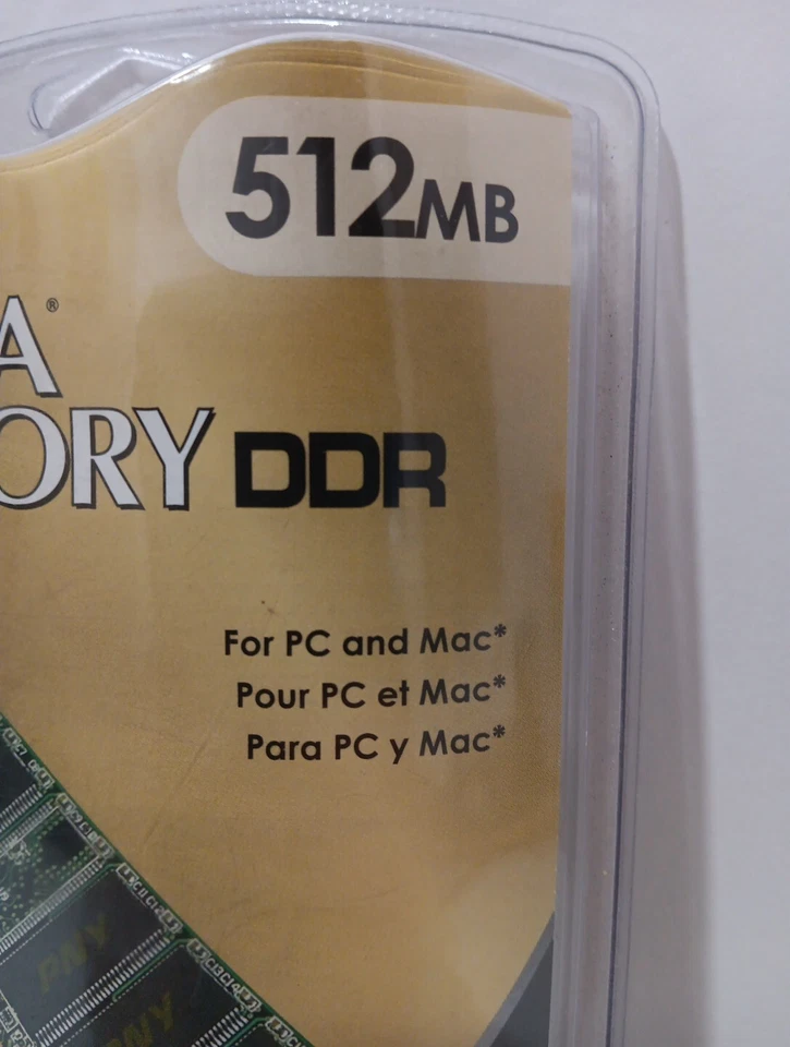 PNY OPTIMA 512MB DDR 333/266 MHz PC2700 DIMM Memory Module NEW - Image 2 of 4