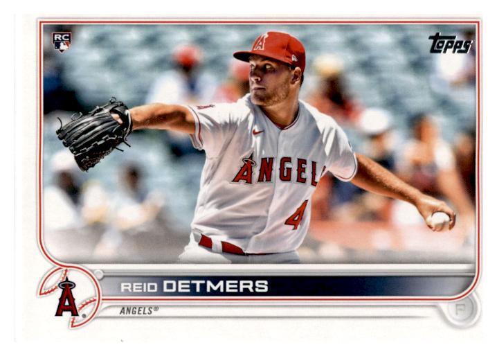 2022 Topps #201 Reid Detmers Los Angeles Angels