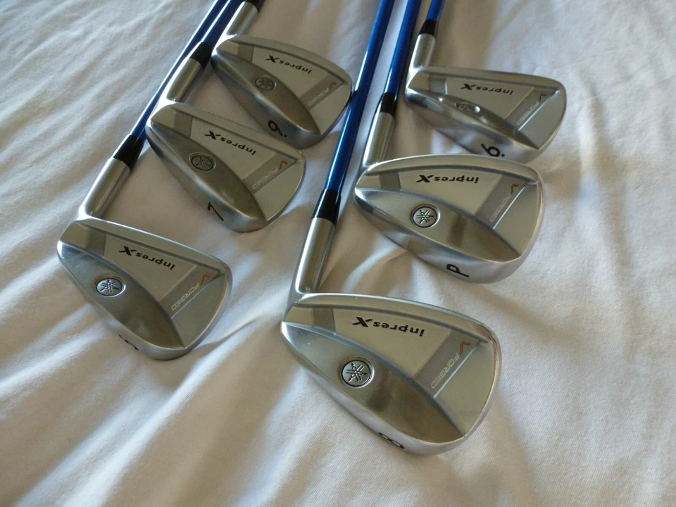 ENDO JAPAN Made 2013 YAMAHA Inpres X V Forged MRH Irons set 5-PW TOUR AD 75 STF - Image 2 of 4