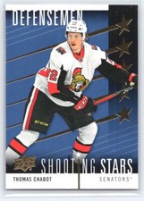 2019 Upper Deck Thomas Chabot #SSD-8    Shooting Stars Ottawa Senators