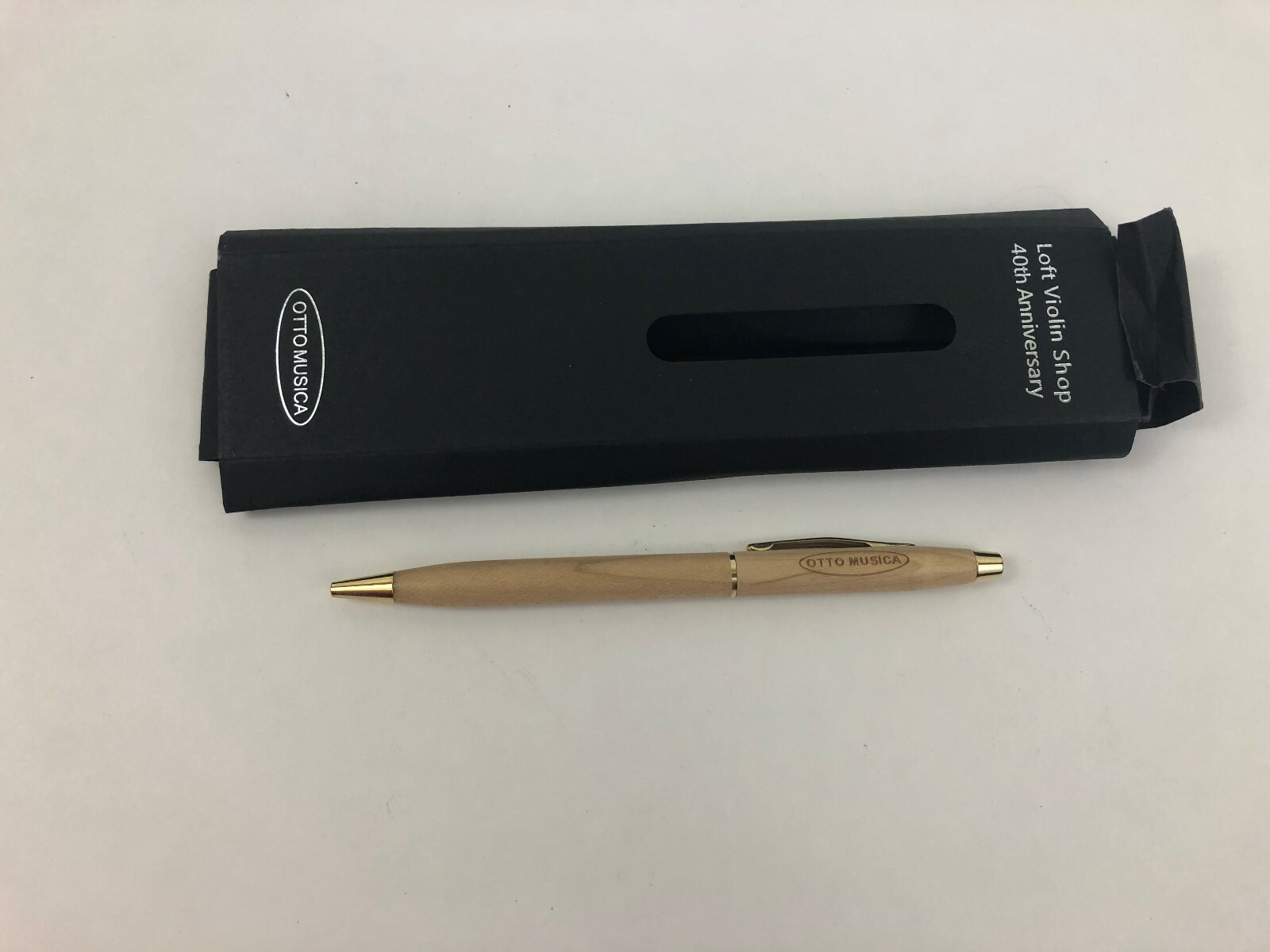 Otto Musica Pen Loft Violin Shop 40th Anniversary Advertising Writes