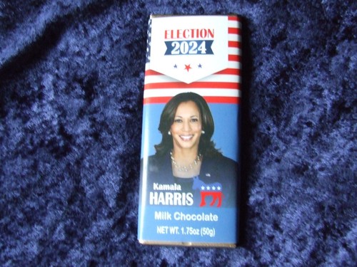 NEW 2024 Vice President Kamala Harris Milk Chocolate Candy Bar 1.75oz