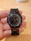 Swatch Irony Aluminium men's watch Chronograph SR936SW black For Jewels
