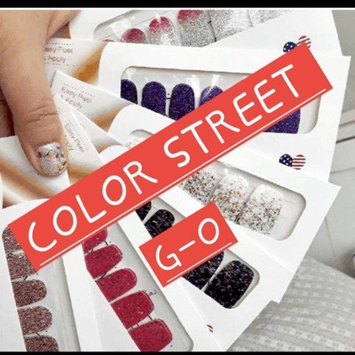  I've Got them!!  NEW/SEALED *Color Street Nail Polish Strips G-O