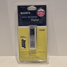 Sony Digital Voice Recorder VOR ICD-B100 8 Hour Recording Time SEALED
