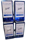 4pk~ Secret Clinical 72 Hr Antiperspirat/Deodorant Light & Fresh 1.6oz Exp11/26