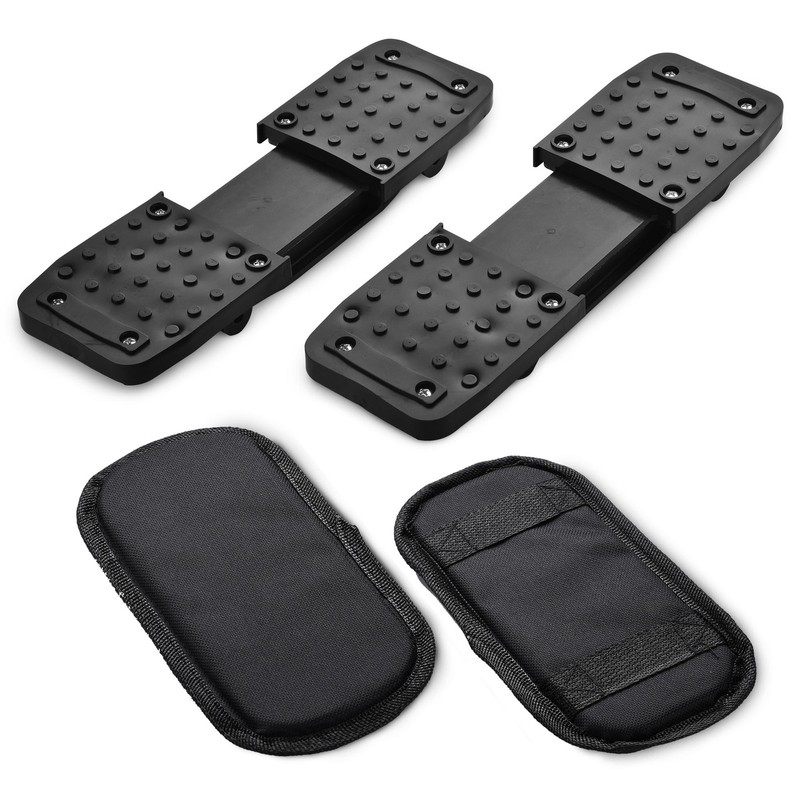 Yescom 1 pair of Stilt Soles & Knee Pads Replacement Kit for Drywall Stilts