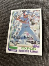 1982 Topps Baseball Card #354 Roberto Ramos Montreal Expos NmMt Free Shipping!