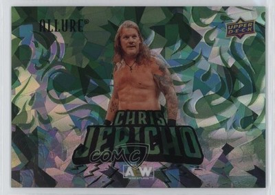 2024 Upper Deck Allure AEW Horizontal SP Green Quartz 95/99 Chris Jericho b8c