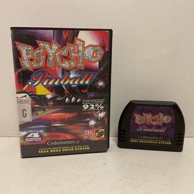 Psycho Pinball Sega Mega Drive - Free Post