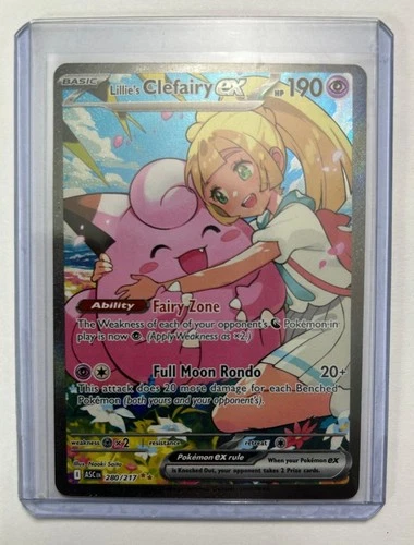 2026 Pokemon ME: Ascended Heroes Lillie's Clefairy ex #280/217
