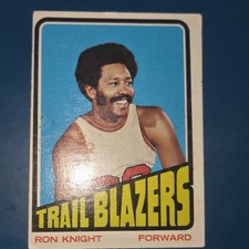 Topps 1972-73 Ron Knight #101 Portland Trail Blazers Basketball Card