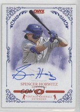2022 Onyx Vintage Extended Auto Blue Ink /400 Spencer Horwitz #VASH Auto 0rd2
