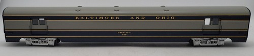 K-Line K4610-10629 O Batlimore & Ohio 15" Aluminium Gepäckwagen #629 EX | Zustand: Used