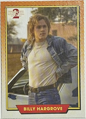 2019 TOPPS STRANGER THINGS SEASON 2 BILLY HARGROVE CHARACTER CARD INSERT C-12