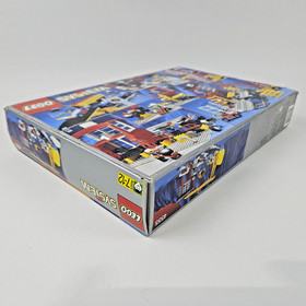 LEGO 4555 - 9V Cargo Station Freight Station Loading Crane 100% complete Original Box / OBA - Excellent