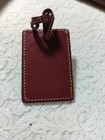 Coach Luggage Leather Tag In Dark Red NWOT — photo 9