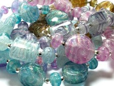 VictoriaGail Lampworked Beads - The Micro Sets Offering Eight - 78 Beads