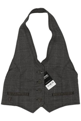 FREESOUL Weste Damen ärmellose Jacke Steppweste Kostümweste Gr. M Grau #wzm40by