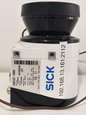 SICK LMS123-10000 Scanner Mfg Refurbished Engineer Demo - Tested Works
