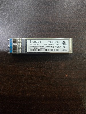 Brocade 10GE SFP+ Ethernet Optic Transceiver (57-0000076-01)