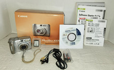 Vintage CANON PowerShot A530 Digital CAMERA 5.0 MegaPixels 4X Zoom WORKS
