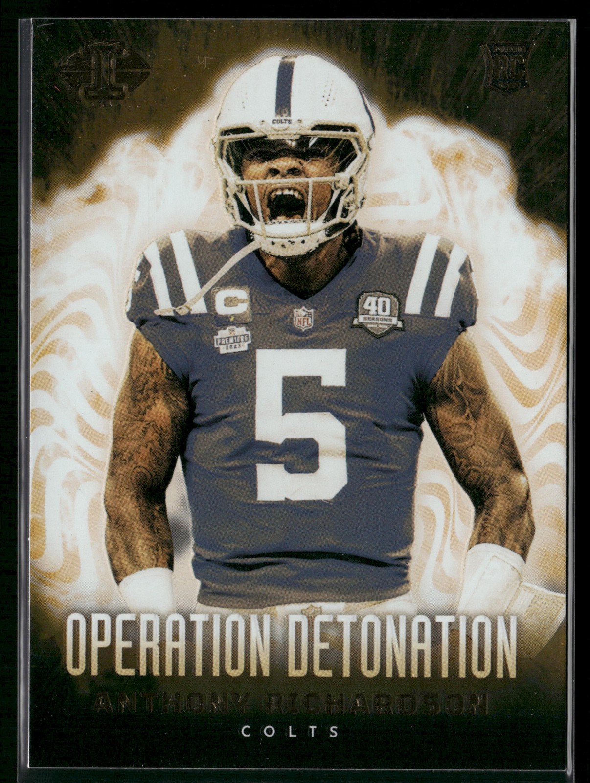 2023 Panini Illusions #16 Anthony Richardson Operation Detonation