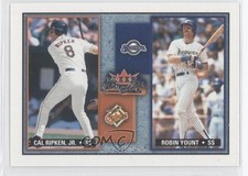 2002 Fleer Fall Classic Rival Factions /1000 Cal Ripken Jr Robin Yount HOF 0b9
