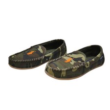NEW POLO RALPH LAUREN DECLAN TWILL SLIPPER SHOE COMOUFLAGE MENS SIZE - 8