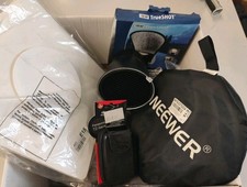 Restpostenkiste mit Fotografen Zubehör, Kamerataschen, etc..